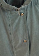 Vintage 90s lined parka jacket in forest green