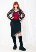 Vintage Blazer 80s Reversible Fairycore Floral Jacket