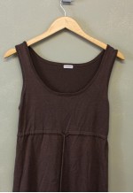 Special Offer Vintage Y2K Ruffle Knit Dress Brown Stretchy