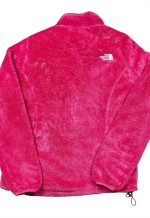 Vintage Ladies Pink Sherpa Fleece Jacket