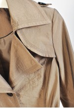 Vintage 00s trench coat in khaki