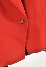 Vintage 80s blazer jacket in orange