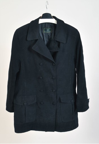Vintage 90s double breasted jacket in black