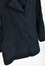 Vintage 90s double breasted jacket in black