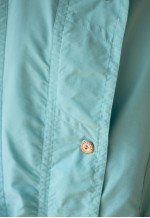 Light blue vintage parka coat jacket