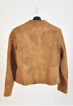 Vintage Premium 00s suede leather blazer jacket